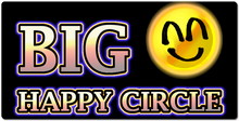 Big Happy Circle XXL Gaming Mousepad