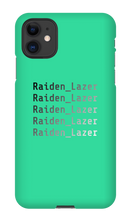 Raiden_Lazer iPhone Cases