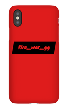fire_war_gg iPhone Phone Cases
