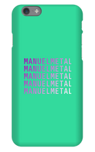 manuelmetal iPhone Phone Cases
