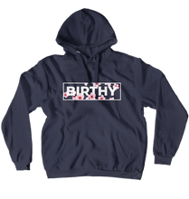 Birthy White Cherry Blossom Hoodie