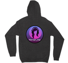 Ferrari Black Border Hoodie Back