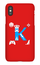 keekster_ Logo (White) iPhone Phone Cases