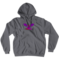 Eagle Hoodie - Coloured Logo (No-Zip/Pullover)