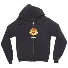 Waffle Cool Zip Up Hoodie