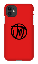 Jonah Moore iPhone Phone Cases (Black Logo)