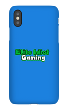 Elite Idiot Gaming Text IPhone Case