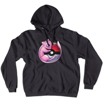 Mew on Pokeball Hoodie