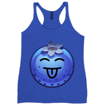 Blueberry tanktop-women-racerback