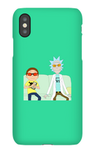 Capinha iPhone Rick and Morty Chave