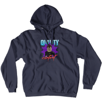 Quality Content - Hoodie  (No-Zip/Pullover)