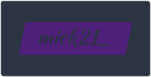 mick21_ XXL Gaming Mousepad