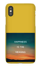 Happiness is the meaning iPhone Cases