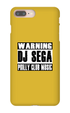 DJ Sega Warning iPhone Case