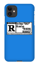 Rated R iPhone X Case