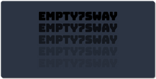 empty7sway XXL Gaming Mousepad