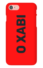 O Xabi iPhone Phone Cases - Logo OXabi Black