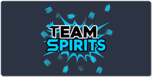 Team Spirits Blue Theme XXL Gaming Mousepad