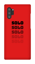 Fading Solo Text Samsung Phone Cases