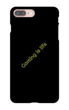 Gaming is life iphone phone case