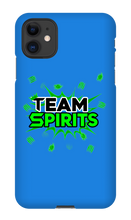 Team Spirits Green Theme iPhone Phone Cases