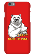I Can't Bear To Lose iPhone Phone Cases