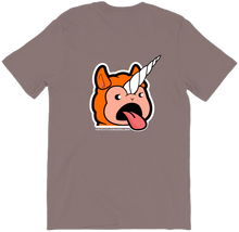 E1nhornlama T-Shirt Logo auf Rücken