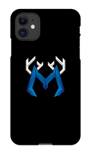 Blue logo iPhone Phone Cases