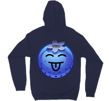 Blueberry hoodie-back