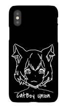 Catboy Union iPhone case (White)