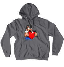 Heart Hoodie (No-Zip/Pullover)