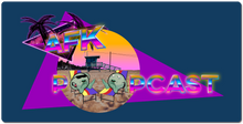AFK Poopcast "Outrun" XXL Gaming Mousepad