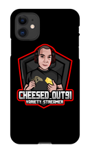 cheesed_out91 mascot iPhone Phone Cases