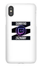 dannyho_záznamy iPhone Case Logo