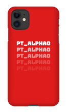 pt_alpha0 iPhone Phone Cases