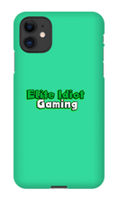 Elite Idiot Gaming Text IPhone Case