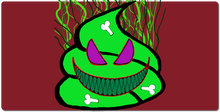 Toxic Shit XXL Gaming Mousepad