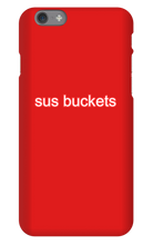 sus_buckets iPhone Phone Cases