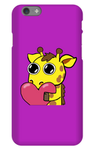 lexxlegion heart giraffe iPhone Phone Cases