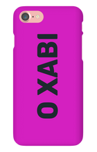 O Xabi iPhone Phone Cases - Logo OXabi Black