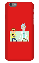 Capinha iPhone Rick and Morty Chave