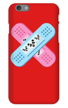 deranged_panda iPhone Plaster Panda Phone Cases