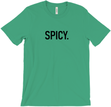 SPICY. Tees (Black on White)