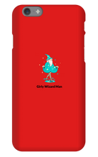 Girly Wizard Man iPhone Case