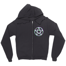 dj_gl1tch Zip Up Hoodie