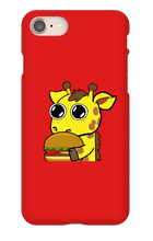 lexxlegion hamburger giraffe  iPhone Phone Cases