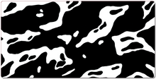 Black & White, Coral XXL Gaming Mousepad