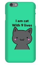 I am a cat iPhone Phone Cases