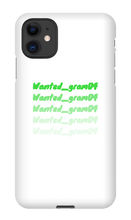 wanted_gram04 iPhone Phone Cases