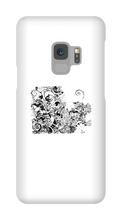 Zentangle Floral Samsung Phone Case